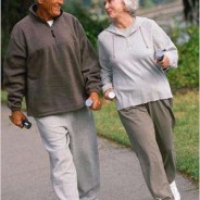 Caminar en la tercera edad